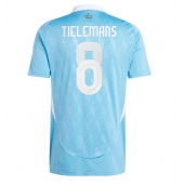 België Youri Tielemans #8 Uit tenue EK 2024 Korte Mouwen