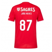 Benfica Joao Neves #87 Thuis tenue 2024-25 Korte Mouwen