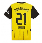 Borussia Dortmund Donyell Malen #21 Thuis tenue 2024-25 Korte Mouwen