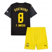 Borussia Dortmund Felix Nmecha #8 Uit tenue Kids 2024-25 Korte Mouwen (+ broek)