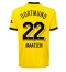 Borussia Dortmund Ian Maatsen #22 Thuis tenue 2023-24 Korte Mouwen