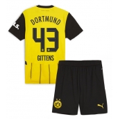 Borussia Dortmund Jamie Bynoe-Gittens #43 Thuis tenue Kids 2024-25 Korte Mouwen (+ broek)