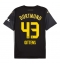 Borussia Dortmund Jamie Bynoe-Gittens #43 Uit tenue 2024-25 Korte Mouwen