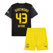 Borussia Dortmund Jamie Bynoe-Gittens #43 Uit tenue Kids 2024-25 Korte Mouwen (+ broek)