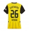 Borussia Dortmund Julian Ryerson #26 Thuis tenue Dames 2024-25 Korte Mouwen