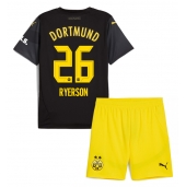 Borussia Dortmund Julian Ryerson #26 Uit tenue Kids 2024-25 Korte Mouwen (+ broek)