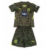 Borussia Dortmund Keeper Uit tenue Kids 2024-25 Korte Mouwen (+ broek)