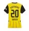 Borussia Dortmund Marcel Sabitzer #20 Thuis tenue Dames 2024-25 Korte Mouwen