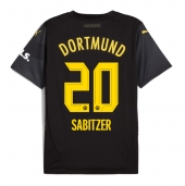 Borussia Dortmund Marcel Sabitzer #20 Uit tenue 2024-25 Korte Mouwen