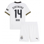 Borussia Dortmund Maximilian Beier #14 Derde tenue Kids 2024-25 Korte Mouwen (+ broek)