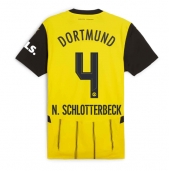 Borussia Dortmund Nico Schlotterbeck #4 Thuis tenue 2024-25 Korte Mouwen