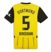 Borussia Dortmund Ramy Bensebaini #5 Thuis tenue 2024-25 Korte Mouwen