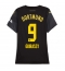 Borussia Dortmund Serhou Guirassy #9 Uit tenue Dames 2024-25 Korte Mouwen