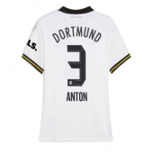 Borussia Dortmund Waldemar Anton #3 Derde tenue Dames 2024-25 Korte Mouwen