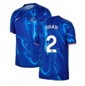 Chelsea Axel Disasi #2 Thuis tenue 2024-25 Korte Mouwen