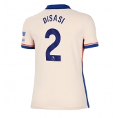 Chelsea Axel Disasi #2 Uit tenue Dames 2024-25 Korte Mouwen