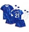 Chelsea Ben Chilwell #21 Thuis tenue Kids 2024-25 Korte Mouwen (+ broek)