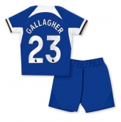 Chelsea Conor Gallagher #23 Thuis tenue Kids 2023-24 Korte Mouwen (+ broek)