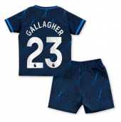 Chelsea Conor Gallagher #23 Uit tenue Kids 2023-24 Korte Mouwen (+ broek)