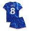 Chelsea Enzo Fernandez #8 Thuis tenue Kids 2024-25 Korte Mouwen (+ broek)