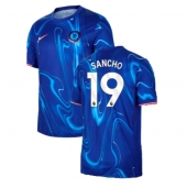 Chelsea Jadon Sancho #19 Thuis tenue 2024-25 Korte Mouwen