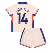 Chelsea Joao Felix #14 Uit tenue Kids 2024-25 Korte Mouwen (+ broek)