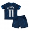 Chelsea Noni Madueke #11 Uit tenue Kids 2023-24 Korte Mouwen (+ broek)