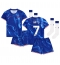 Chelsea Pedro Neto #7 Thuis tenue Kids 2024-25 Korte Mouwen (+ broek)