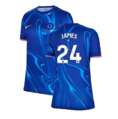 Chelsea Reece James #24 Thuis tenue Dames 2024-25 Korte Mouwen