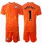 Chelsea Robert Sanchez #1 Keeper Thuis tenue Kids 2024-25 Korte Mouwen (+ broek)