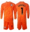 Chelsea Robert Sanchez #1 Keeper Thuis tenue Kids 2024-25 Lange Mouwen (+ broek)