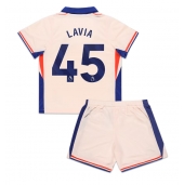 Chelsea Romeo Lavia #45 Uit tenue Kids 2024-25 Korte Mouwen (+ broek)