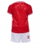 Denemarken Thuis tenue Kids EK 2024 Korte Mouwen (+ broek)