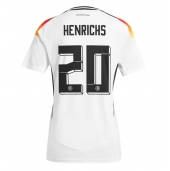 Duitsland Benjamin Henrichs #20 Thuis tenue Dames EK 2024 Korte Mouwen