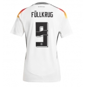 Duitsland Niclas Fullkrug #9 Thuis tenue Dames EK 2024 Korte Mouwen