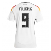 Duitsland Niclas Fullkrug #9 Thuis tenue EK 2024 Korte Mouwen