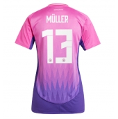 Duitsland Thomas Muller #13 Uit tenue Dames EK 2024 Korte Mouwen