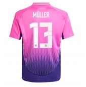 Duitsland Thomas Muller #13 Uit tenue EK 2024 Korte Mouwen