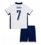 Engeland Bukayo Saka #7 Thuis tenue Kids EK 2024 Korte Mouwen (+ broek)