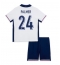 Engeland Cole Palmer #24 Thuis tenue Kids EK 2024 Korte Mouwen (+ broek)