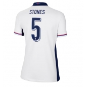 Engeland John Stones #5 Thuis tenue Dames EK 2024 Korte Mouwen