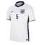 Engeland John Stones #5 Thuis tenue EK 2024 Korte Mouwen