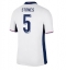 Engeland John Stones #5 Thuis tenue EK 2024 Korte Mouwen