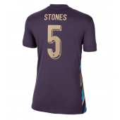 Engeland John Stones #5 Uit tenue Dames EK 2024 Korte Mouwen