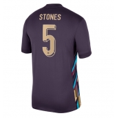 Engeland John Stones #5 Uit tenue EK 2024 Korte Mouwen