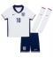 Engeland Jude Bellingham #10 Thuis tenue Kids EK 2024 Korte Mouwen (+ broek)