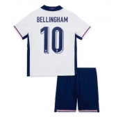 Engeland Jude Bellingham #10 Thuis tenue Kids EK 2024 Korte Mouwen (+ broek)