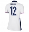 Engeland Kieran Trippier #12 Thuis tenue Dames EK 2024 Korte Mouwen