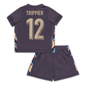 Engeland Kieran Trippier #12 Uit tenue Kids EK 2024 Korte Mouwen (+ broek)