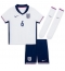 Engeland Marc Guehi #6 Thuis tenue Kids EK 2024 Korte Mouwen (+ broek)